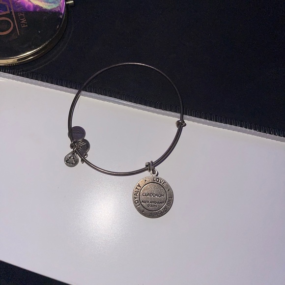 Alex & Ani Bracelet Set of 6 Bangles with Charms